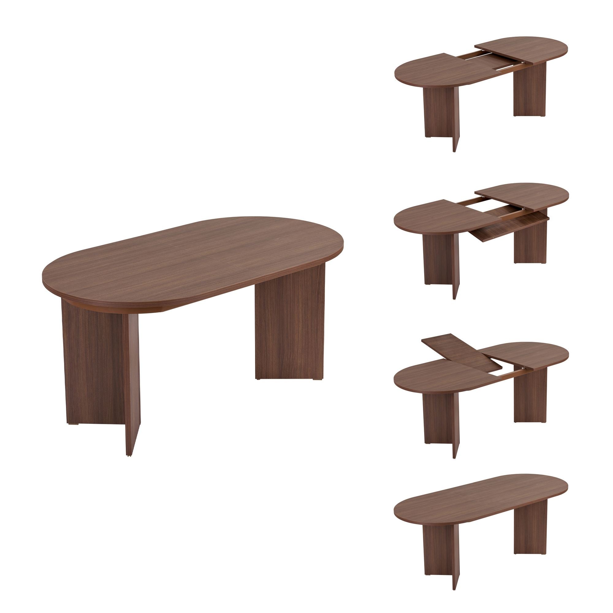 Tables À Manger Extensibles Sorell - Noyer Milano