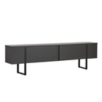 Onera - TV Stand - Anthracite/Black