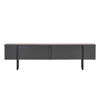 Onera - TV Stand - Anthracite/Black