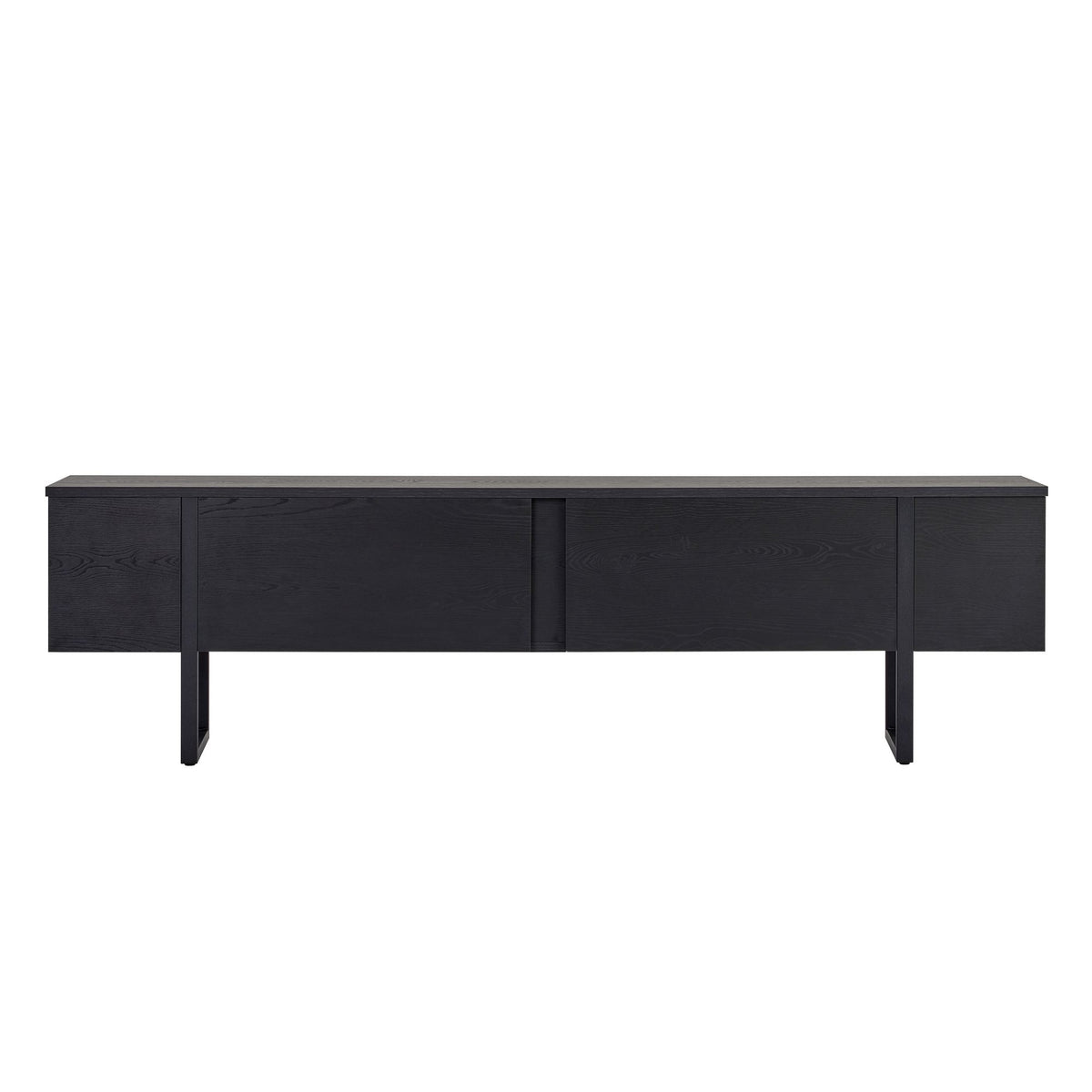 Onera - Meuble TV - Bois Noir/Noir