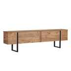 Onera - TV Stand - Atlantic Pine/Black