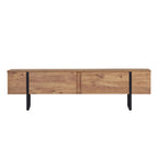 Onera - TV Stand - Atlantic Pine/Black