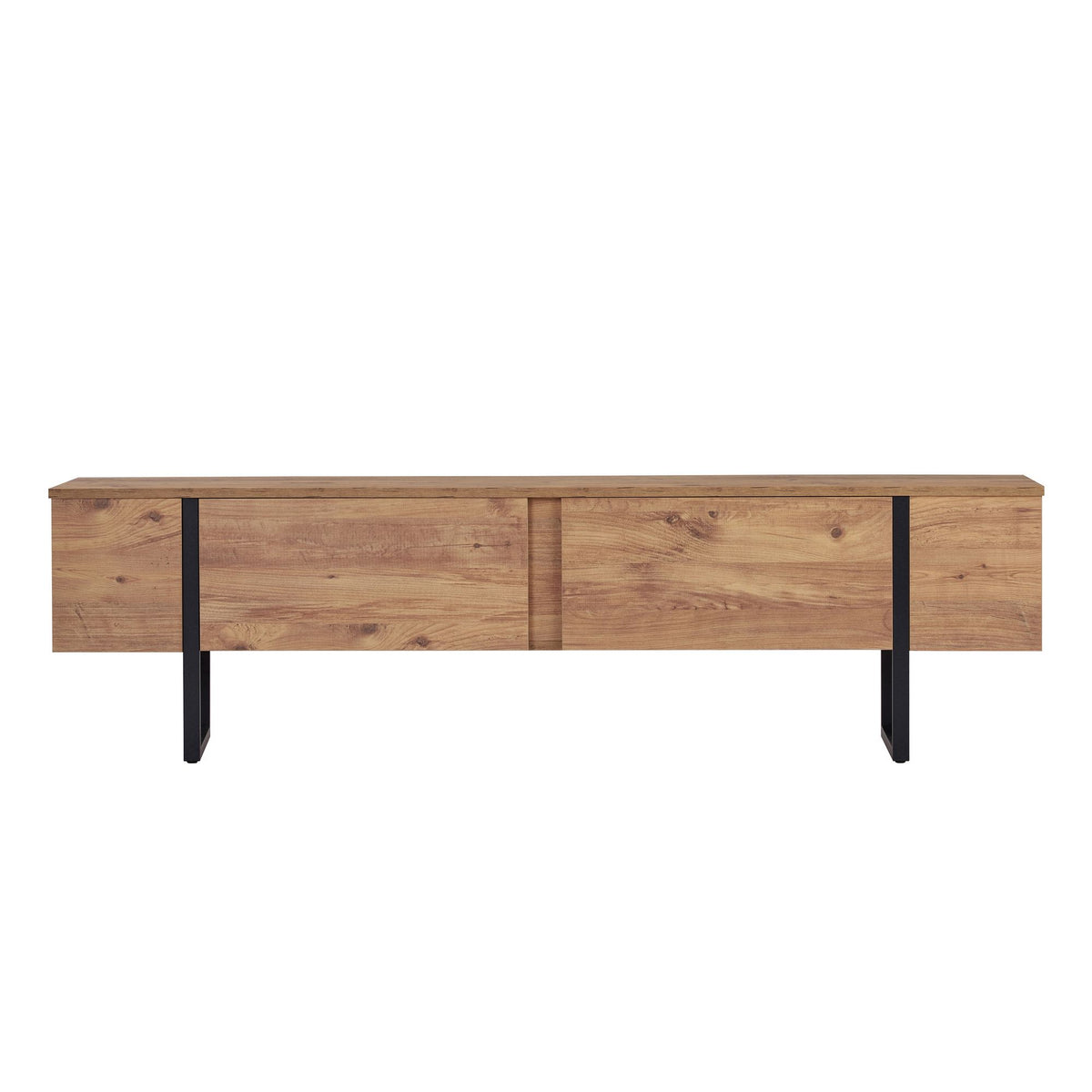 Onera - TV Stand - Atlantic Pine/Black