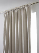 Rideau Galon Fronceur Occultant + Polaire - Polyester - Bjorn - Pampa