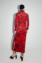 La Robe Tube Sam Velvet Kiku