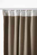 Rideau Galon Fronceur Occultant + Polaire - Polyester - Bjorn - Lin