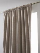 Rideau Galon Fronceur Occultant + Polaire - Polyester - Bjorn - Lin