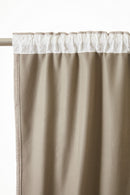 Rideau Galon Fronceur Occultant + Polaire - Polyester - Bjorn - Lin
