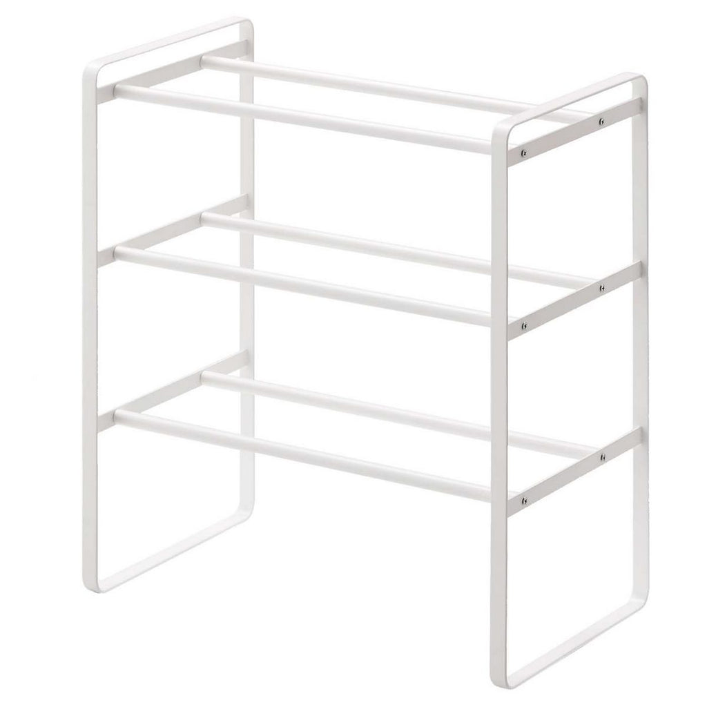 Zapatero Extensible De 3 Niveles - Frame - Blanco