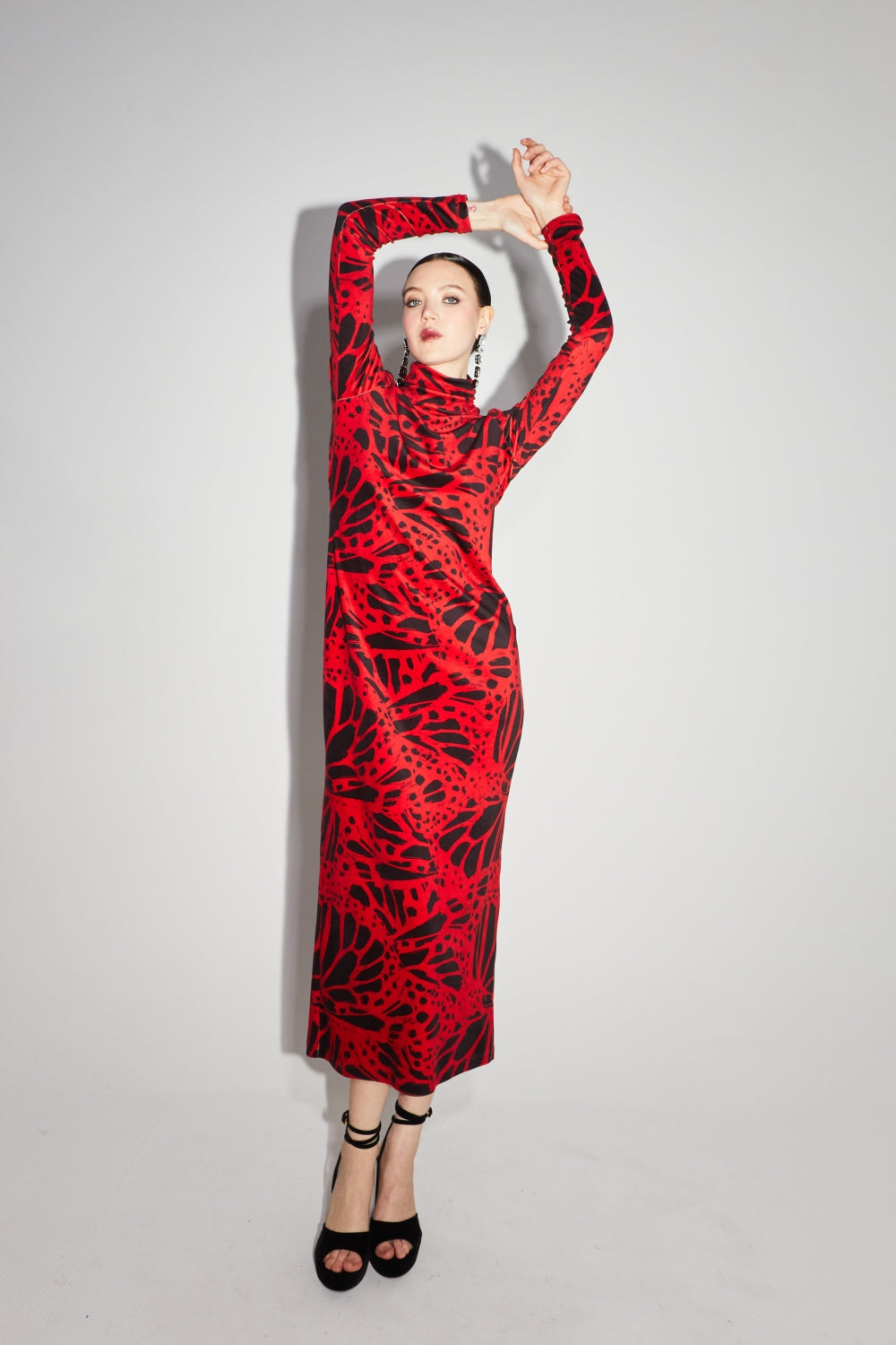 La Robe Tube Sam Velvet Kiku