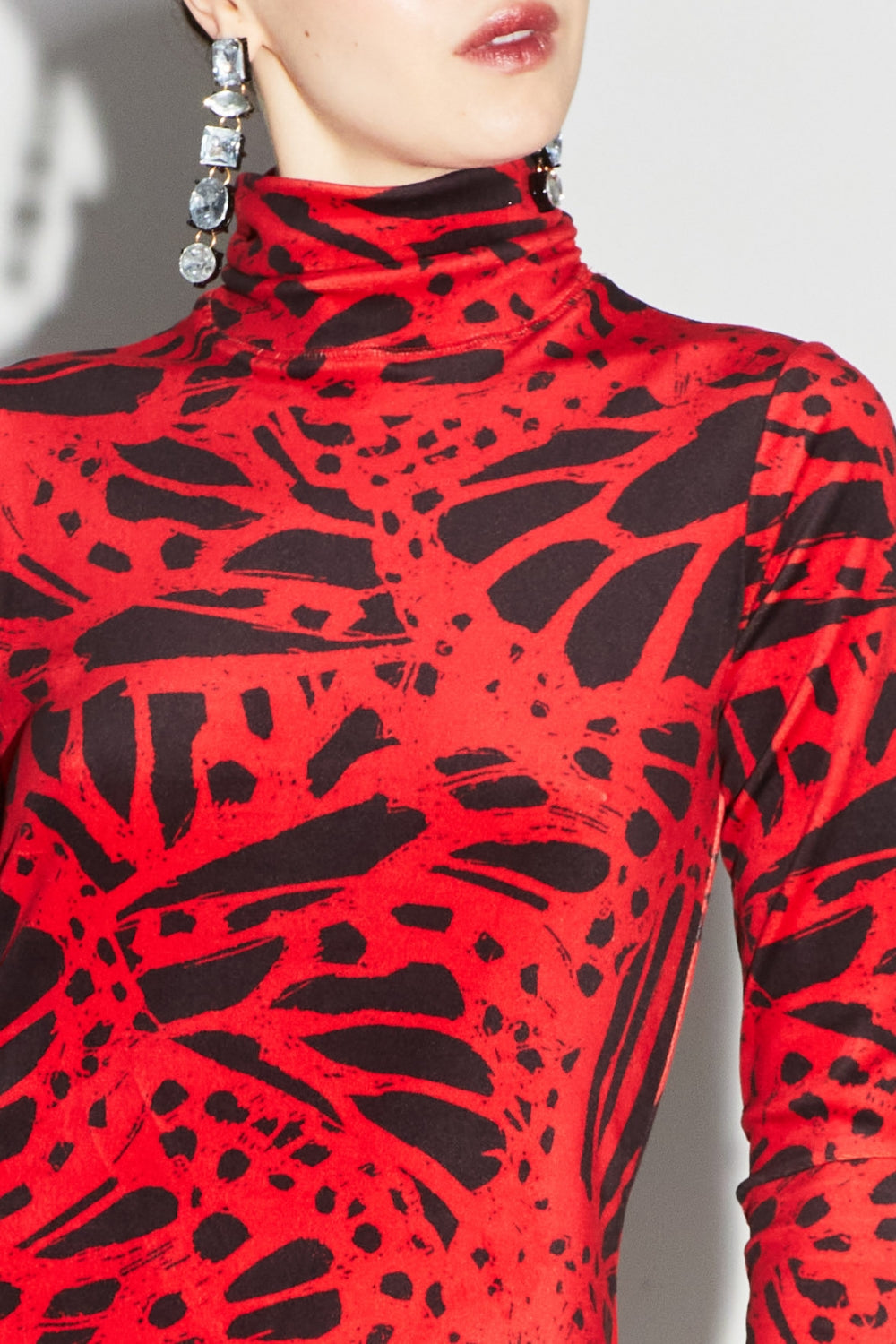 La Robe Tube Sam Velvet Kiku