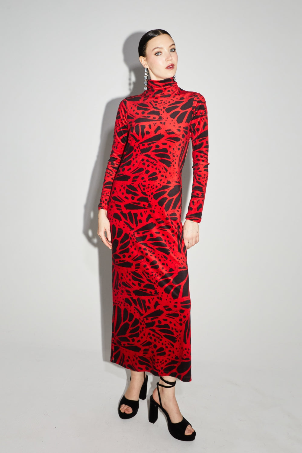La Robe Tube Sam Velvet Kiku