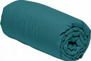 Drap Housse , Bonnet 30Cm 100% Percale De Coton 80Fils Emeraude
