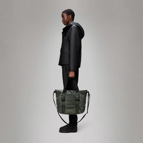Sac Puffer Mix Tote Mini W3 Swamp - Mixte