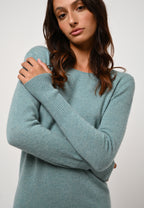 Round-Neck Dress - Armet - Green