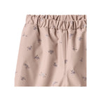 Pantaloni impermeabili termici Um - Fiori rosa appassiti