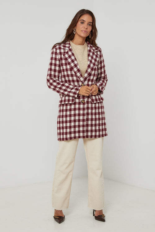 Coat 7590E - Bordeaux