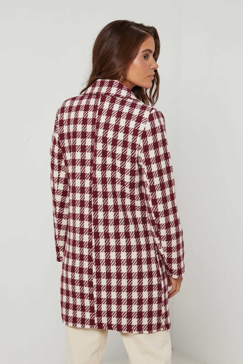 Coat 7590E - Bordeaux