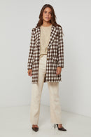 Coat 7590E - Chocolate