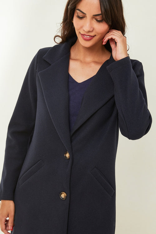 Coat 7590 - Navy