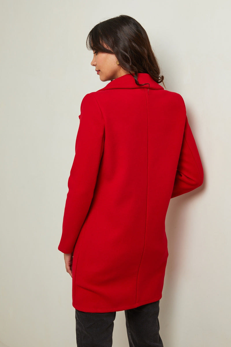 Coat 7590 - Red