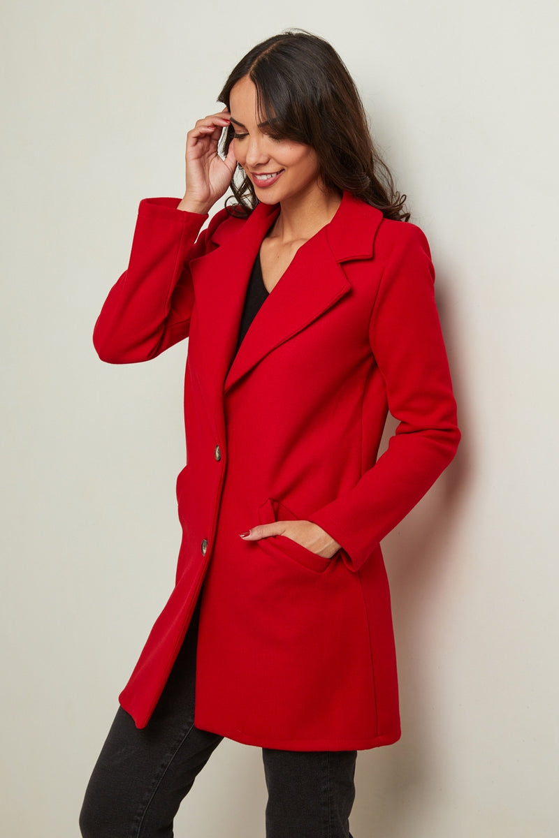 Coat 7590 - Red