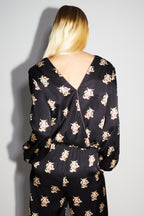 La Blouse Daisy Cache Cœur Réversible Lucky Cat