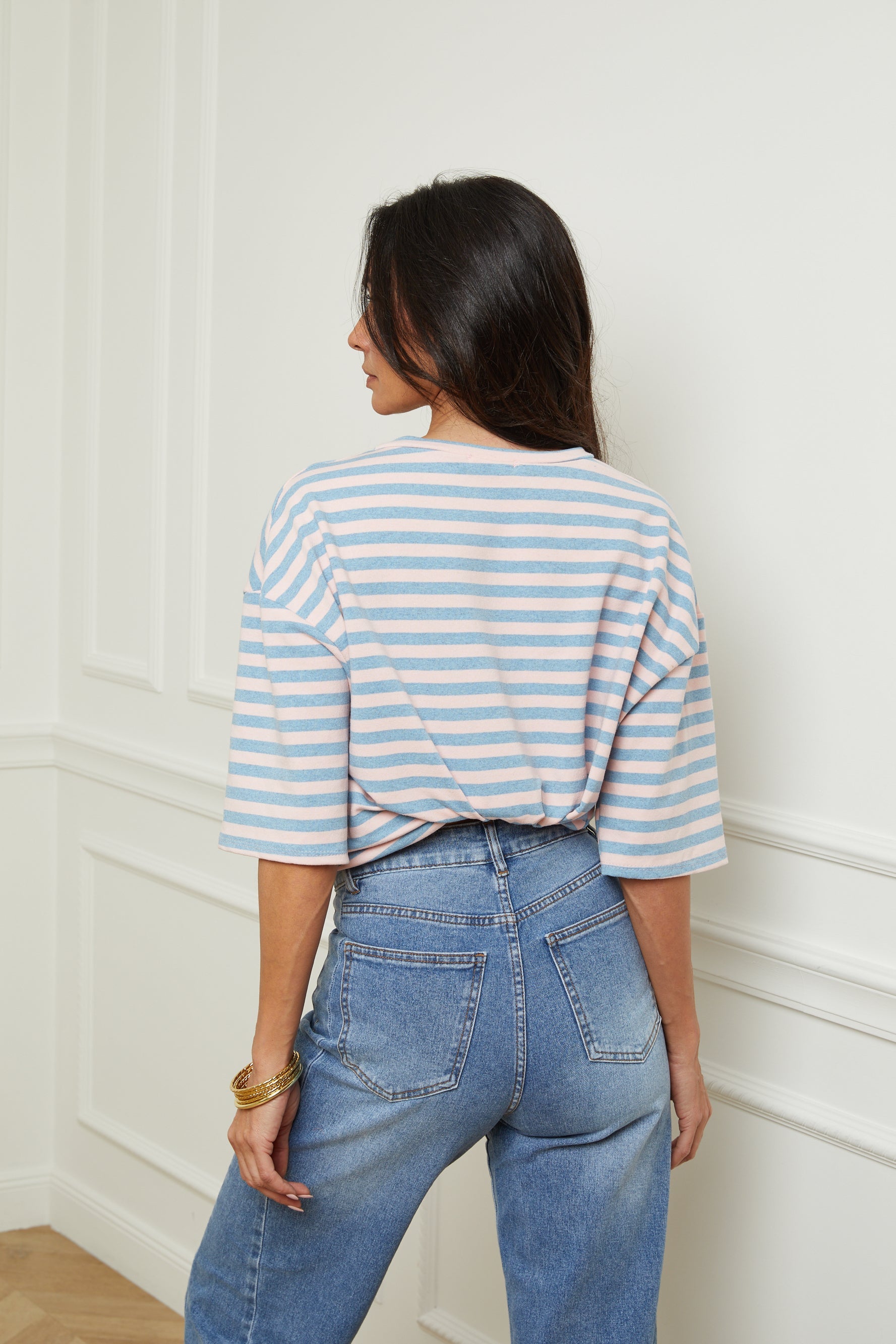 Tee Shirt Vintage - Ciel
