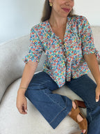 Faustine Bow Blouse
