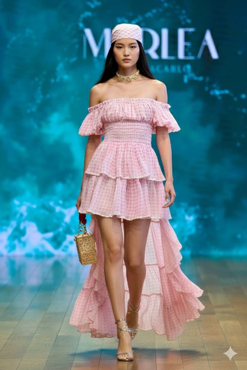 Robe Ella - Pink Vichy