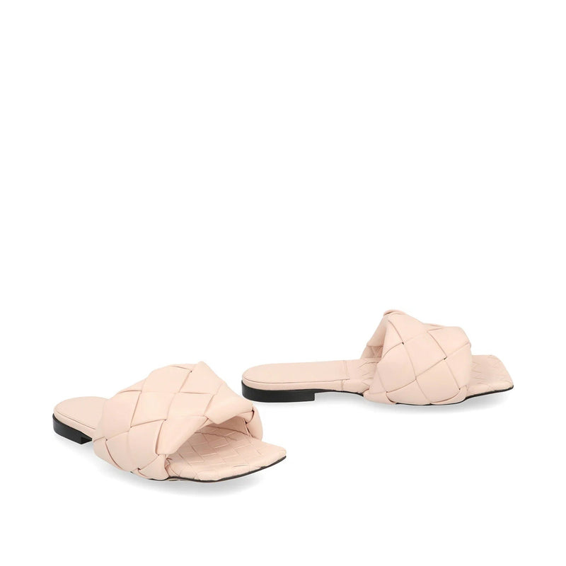 Sandales - Bottega Veneta  Lido Leather Flat - Pink