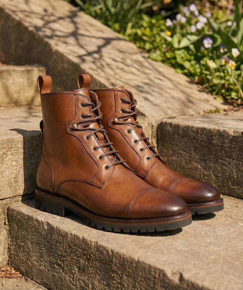 Bottines Powell - Marron
