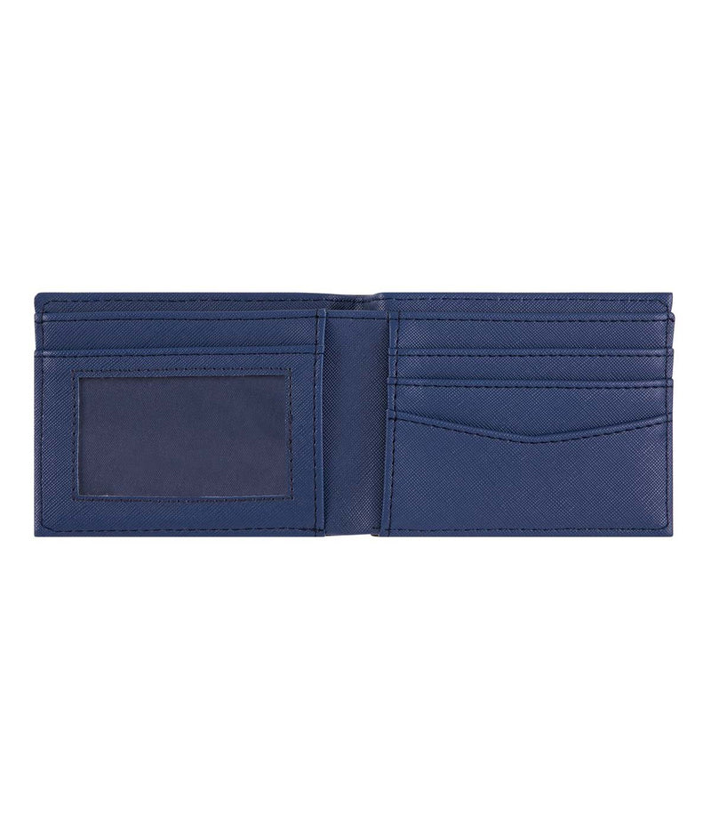 Portefeuille Homme - Rayures Bleu Marine Et Noires