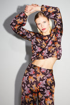 Blusa cruzada reversible The Daisy Big Fish