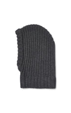 Passamontagna in maglia Woolao - Grigio antracite mélange