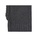 Passamontagna in maglia Woolao - Grigio antracite mélange