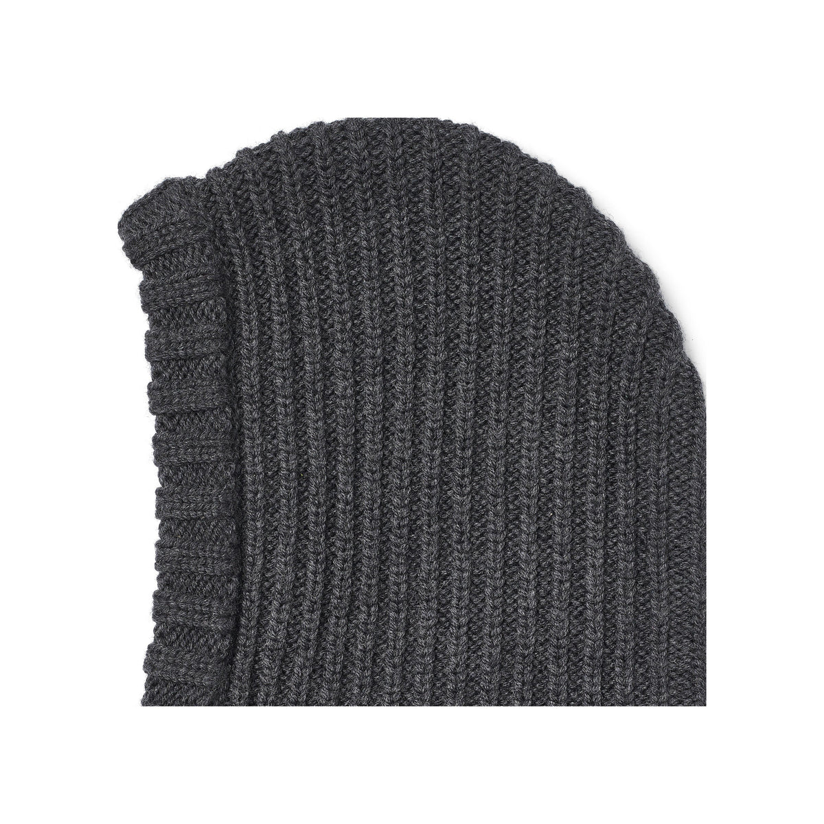 Passamontagna in maglia Woolao - Grigio antracite mélange