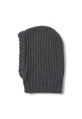 Passamontagna in maglia Woolao - Grigio antracite mélange