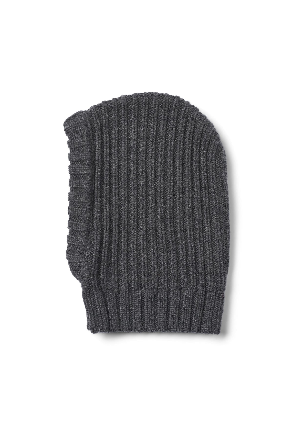Passamontagna in maglia Woolao - Grigio antracite mélange