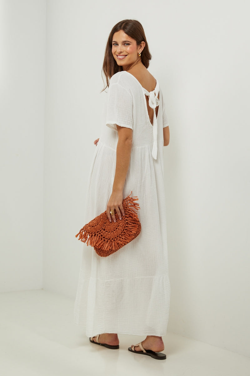 Robe - Blanc - Femme