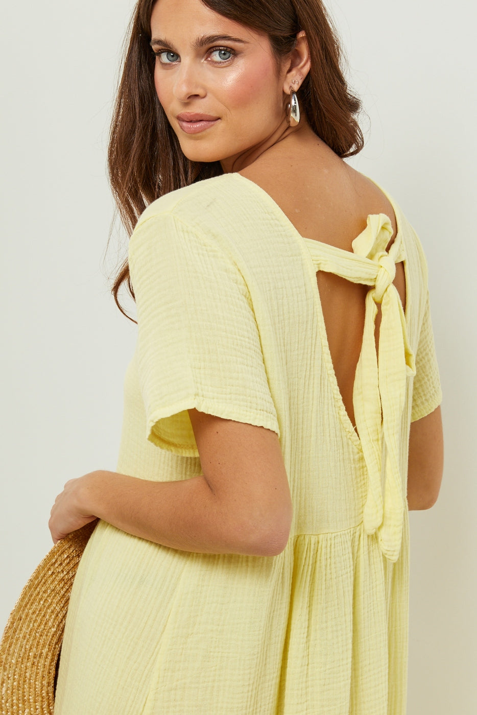 Vestido - Amarillo - Mujer