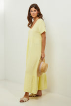 Vestido - Amarillo - Mujer