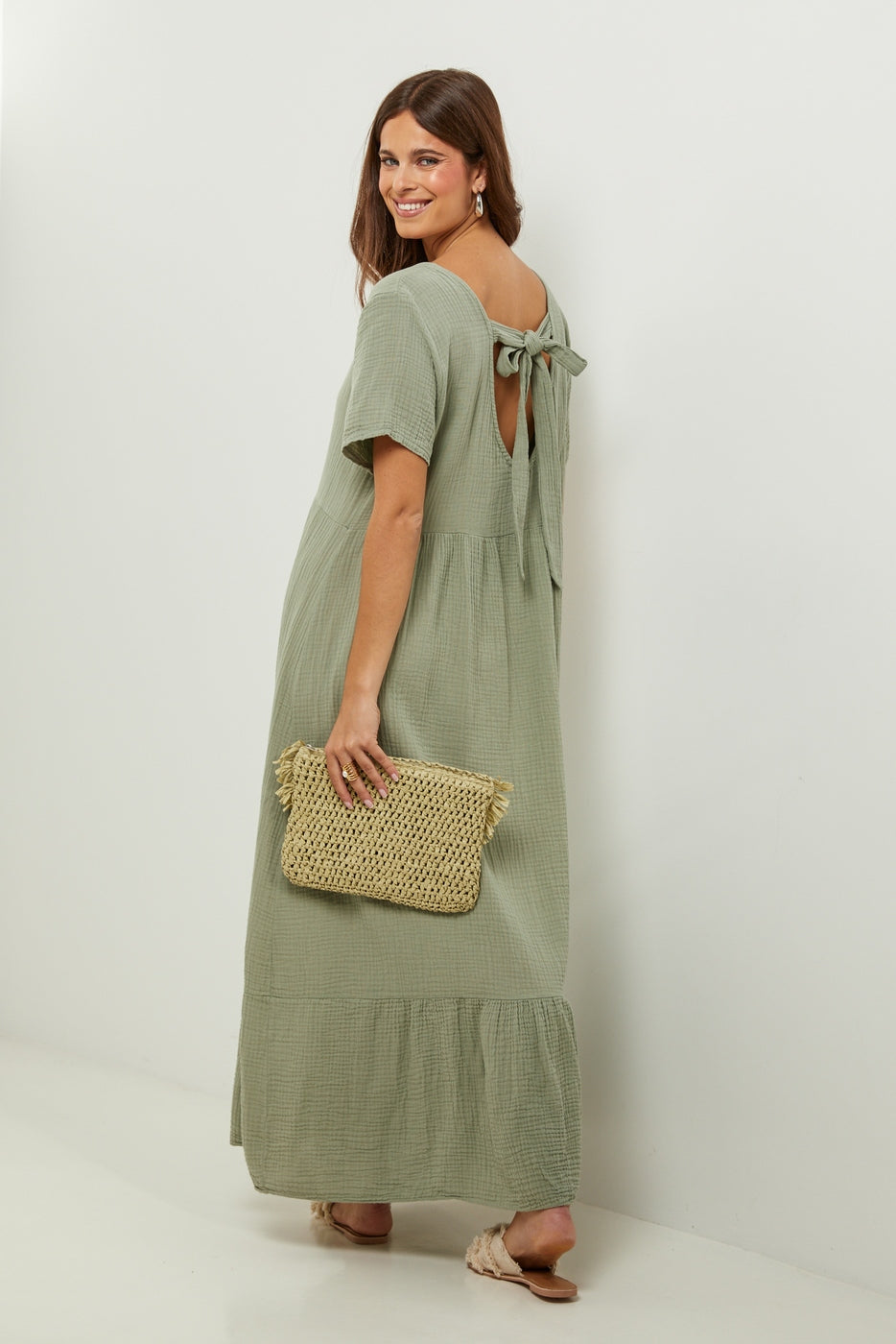 Vestido - Caqui - Mujer