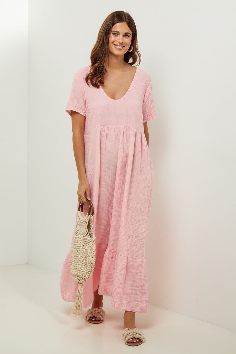 Robe - Rose - Femme