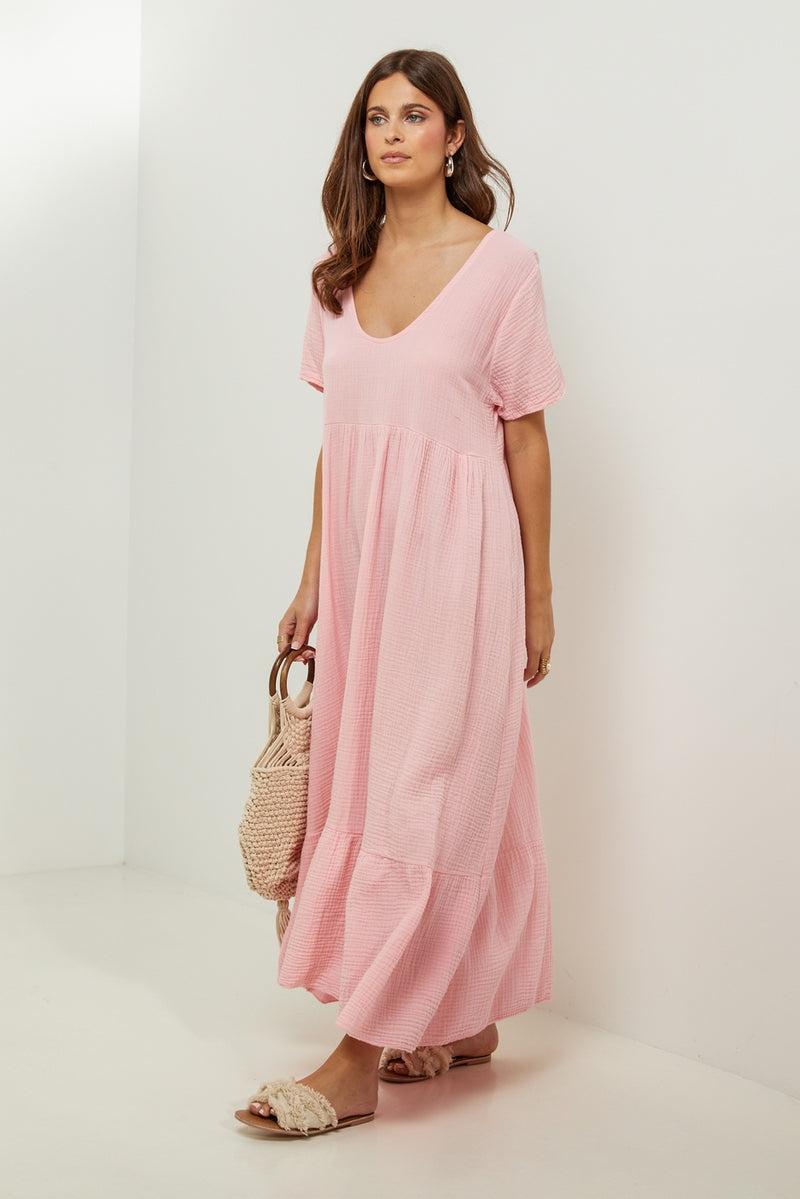 Robe - Rose - Femme