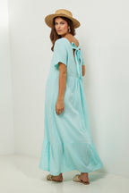 Vestido - Verde Agua - Mujer
