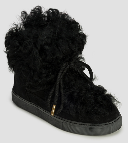 Bottes Long Curly - Black