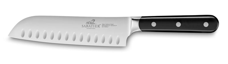 Couteau Santoku Alvéolé Egide Abs - 18cm