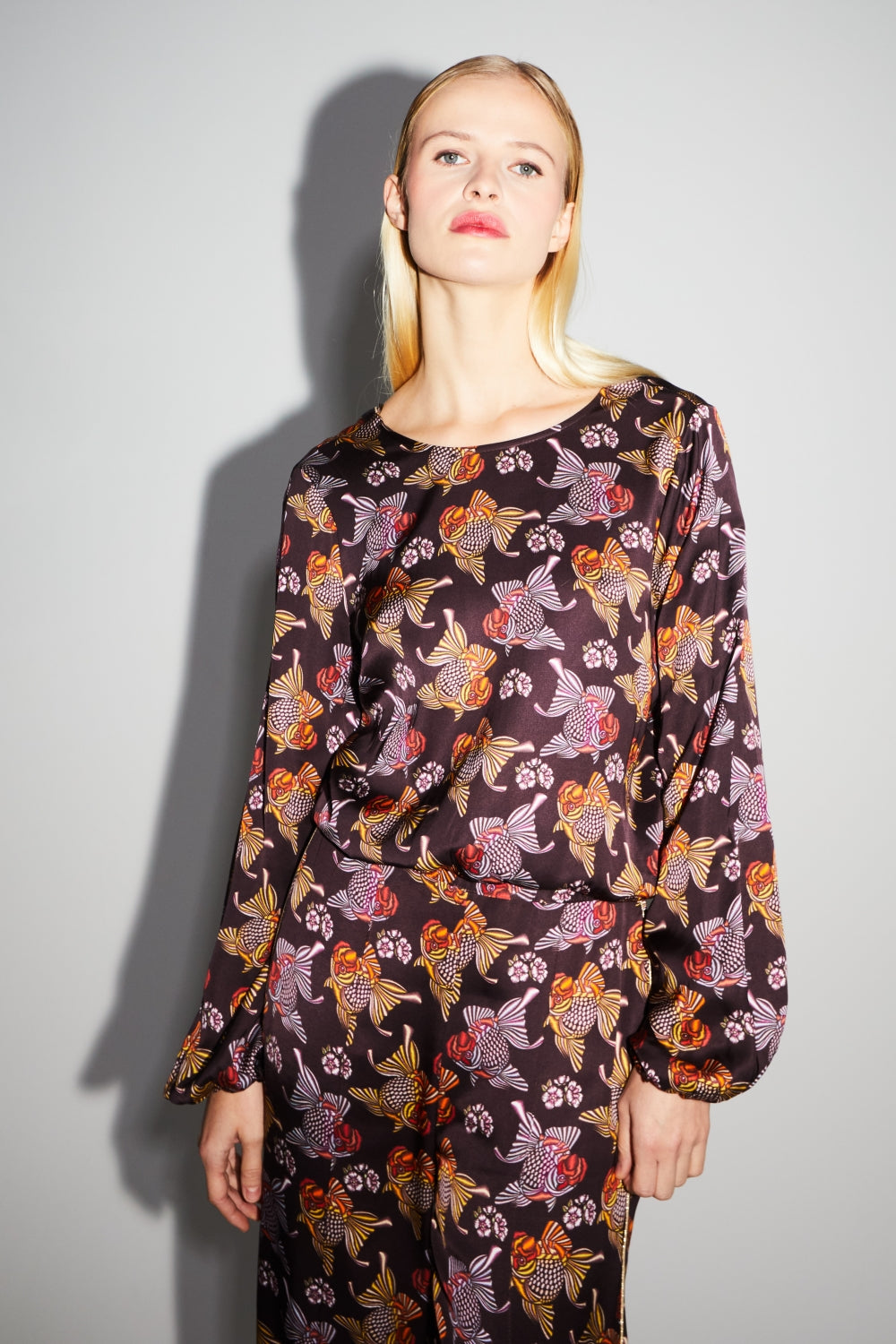 Blusa cruzada reversible The Daisy Big Fish