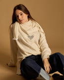Pull Pia 100% Cachemire - Ecru - Femme